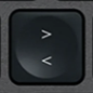 < / > Tecla de substituição QWERTY (PT) Preto Logitech MX Keys