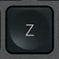 Z Tecla de substituição QWERTY (PT) Preto Logitech MX Keys
