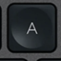 A Klawisz zapasowy QWERTY (US) Czarny Logitech MX Keys