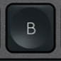 B Klawisz zapasowy QWERTY (US) Czarny Logitech MX Keys