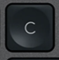 C Klawisz zapasowy QWERTY (US) Czarny Logitech MX Keys