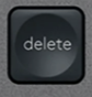 Delete Klawisz zapasowy QWERTY (US) Czarny Logitech MX Keys