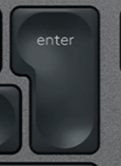 Enter Klawisz zapasowy QWERTY (US) Czarny Logitech MX Keys