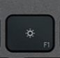F1 Klawisz zapasowy QWERTY (US) Czarny Logitech MX Keys