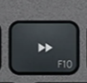 F10 Klawisz zapasowy QWERTY (US) Czarny Logitech MX Keys