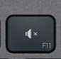 F11 Klawisz zapasowy QWERTY (US) Czarny Logitech MX Keys