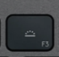F3 Klawisz zapasowy QWERTY (US) Czarny Logitech MX Keys