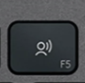 F5 Klawisz zapasowy QWERTY (US) Czarny Logitech MX Keys