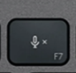 F7 Klawisz zapasowy QWERTY (US) Czarny Logitech MX Keys