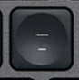 - / _ Klawisz zapasowy QWERTY (US) Czarny Logitech MX Keys