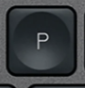 P Klawisz zapasowy QWERTY (US) Czarny Logitech MX Keys
