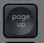 Page up Klawisz zapasowy QWERTY (US) Czarny Logitech MX Keys