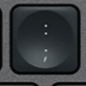 ; / : Klawisz zapasowy QWERTY (US) Czarny Logitech MX Keys