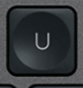 U Klawisz zapasowy QWERTY (US) Czarny Logitech MX Keys