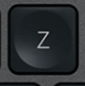 Z Klawisz zapasowy QWERTY (US) Czarny Logitech MX Keys